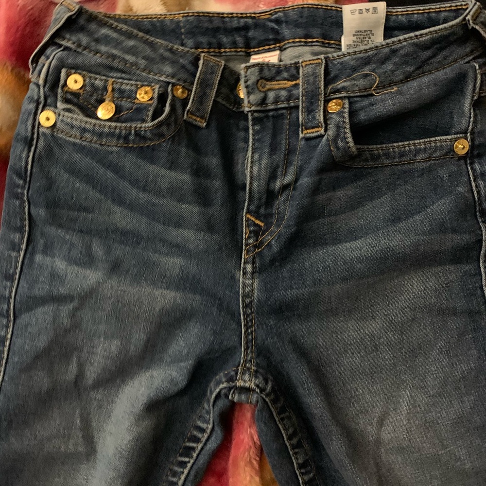 true religion ankle cut skinny jeans